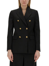 Golden Goose Women's Double Breasted Jacket Black
