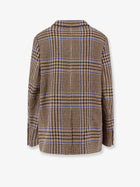 Closed Women's Double Breasted Prince of Wales Coat Beige