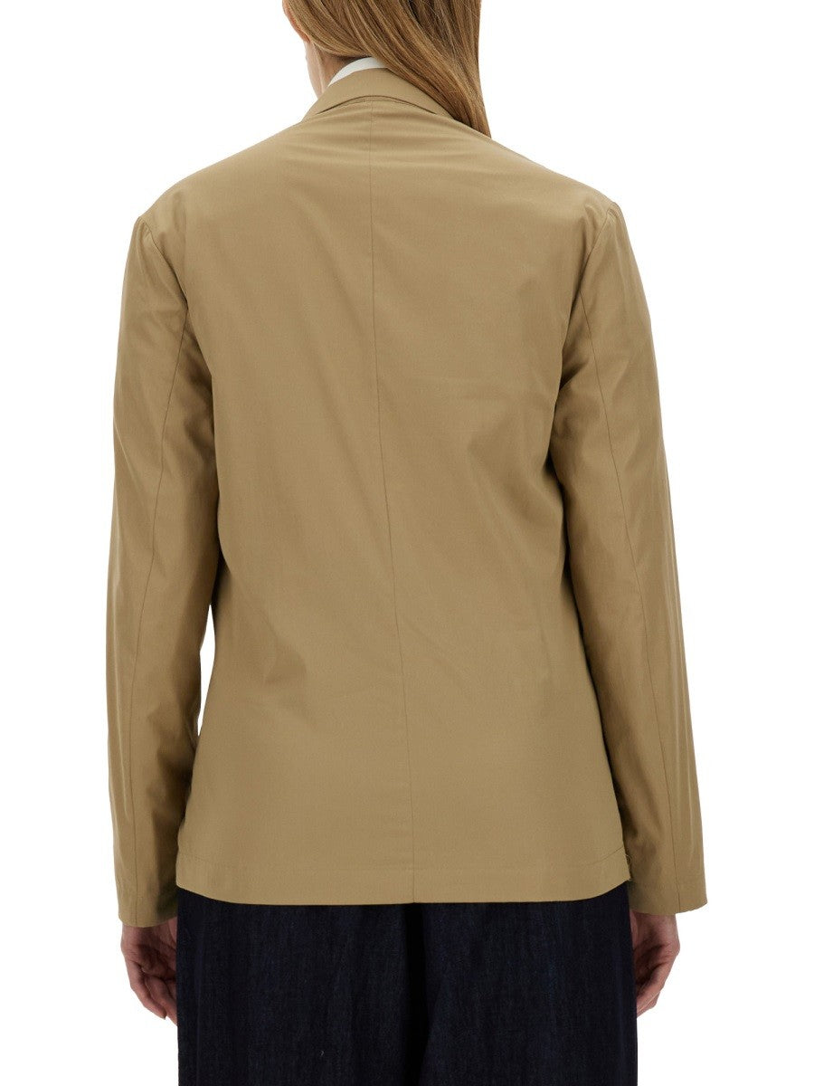 Dries Van Noten Women's Double Breasted Shirt Beige, view 3