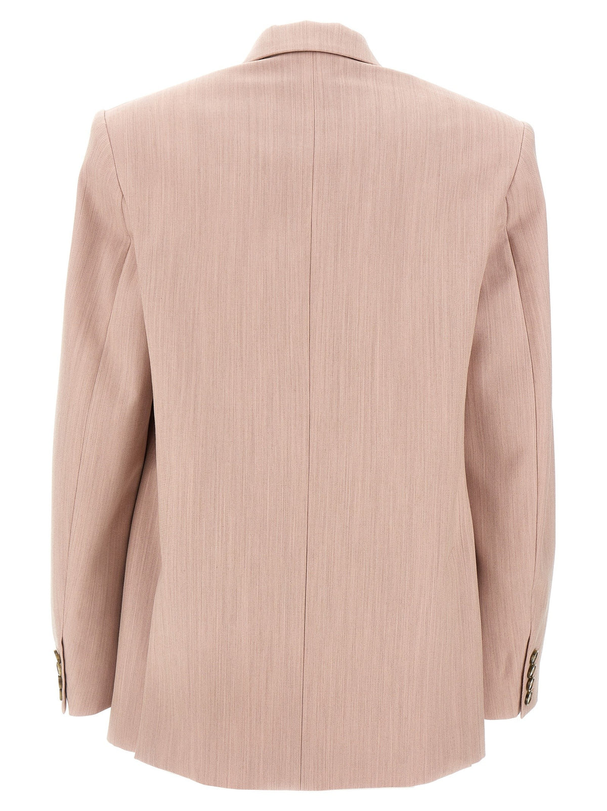 Stella McCartney Double Breasted Wool Blazer Blue, view 2