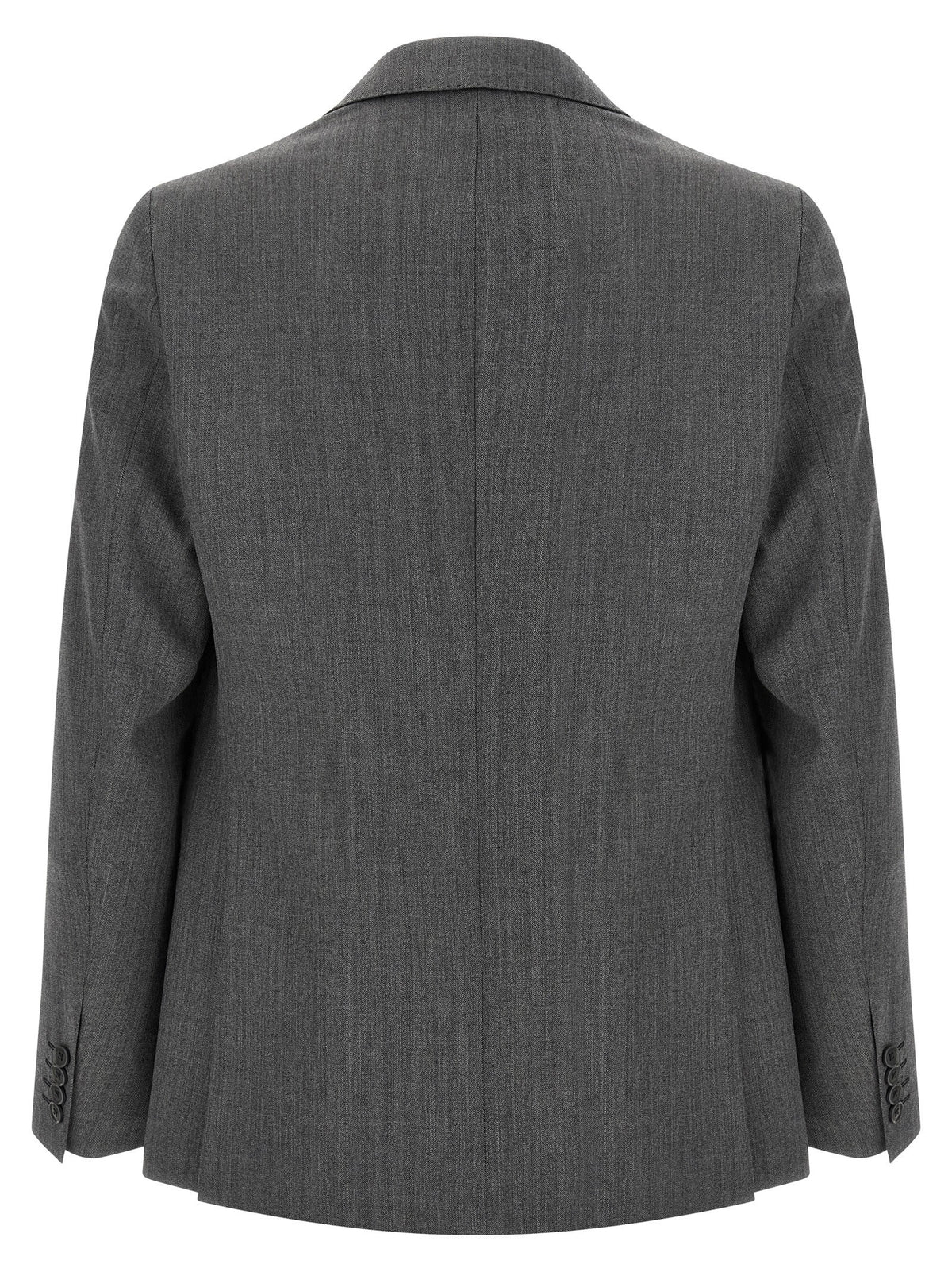 Pal Zileri Double Breasted Wool Dress Grey, view 2