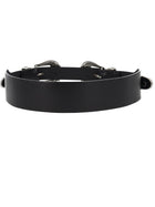 Golden Goose Women's Double Buckle Belt Black, view 3