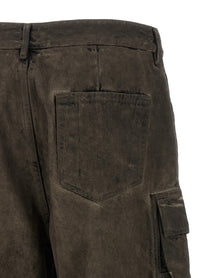 DRKSHDW Double Cargo Jeans Pants Grey