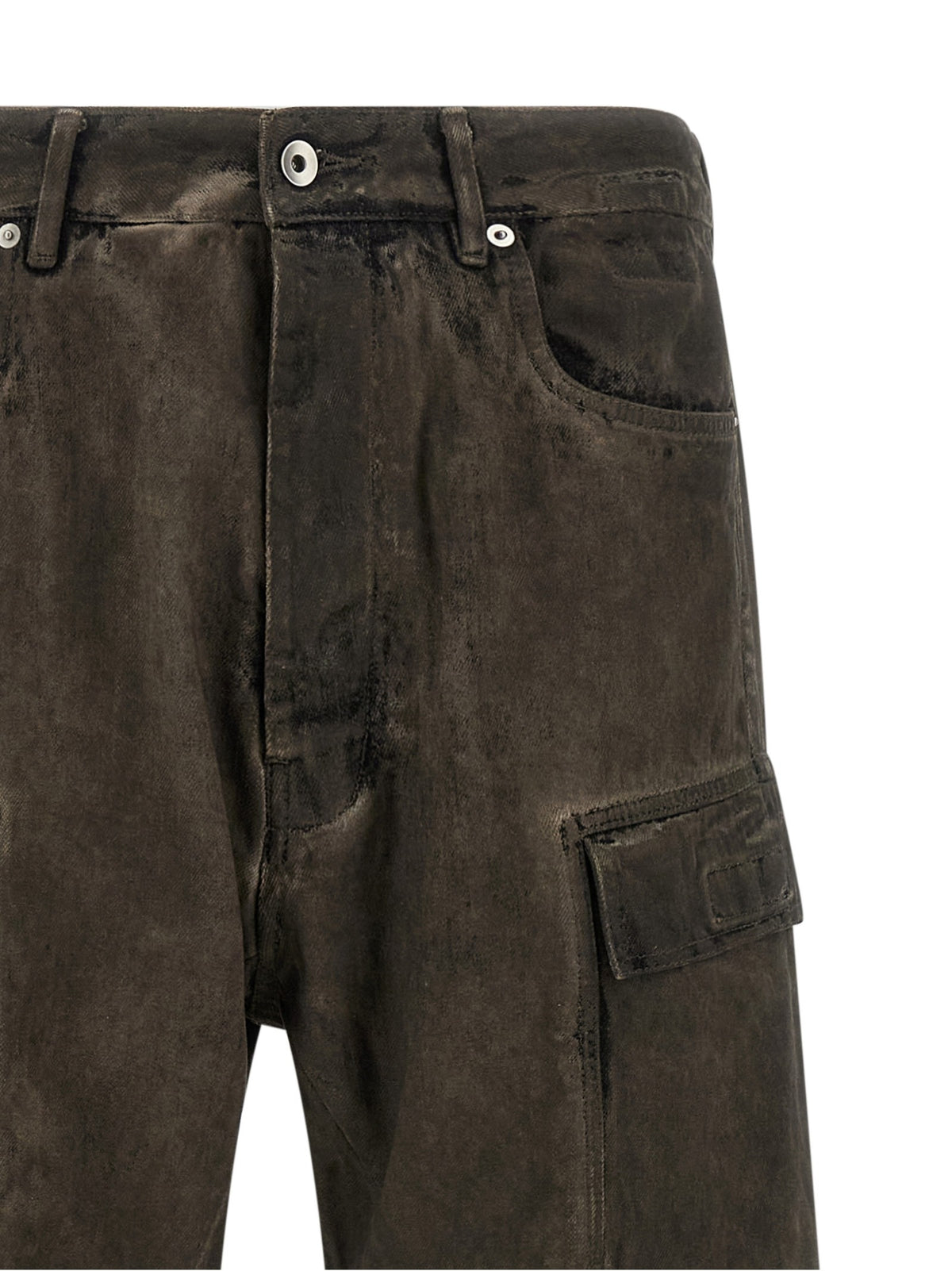 DRKSHDW Double Cargo Jeans Pants Grey, view 3