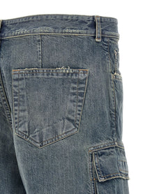 DRKSHDW Double Cargo Jeans Blue