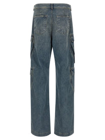 DRKSHDW Double Cargo Jeans Blue