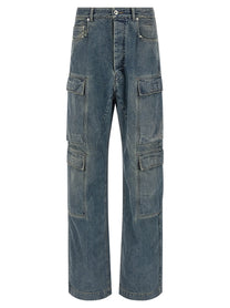 DRKSHDW Double Cargo Jeans Blue