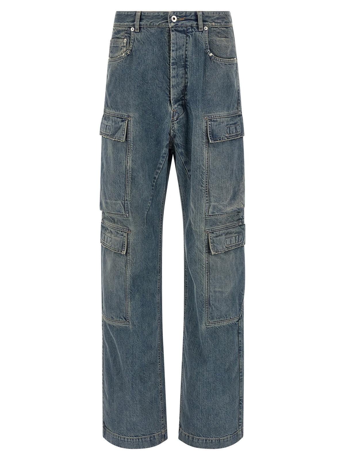DRKSHDW Double Cargo Jeans Blue