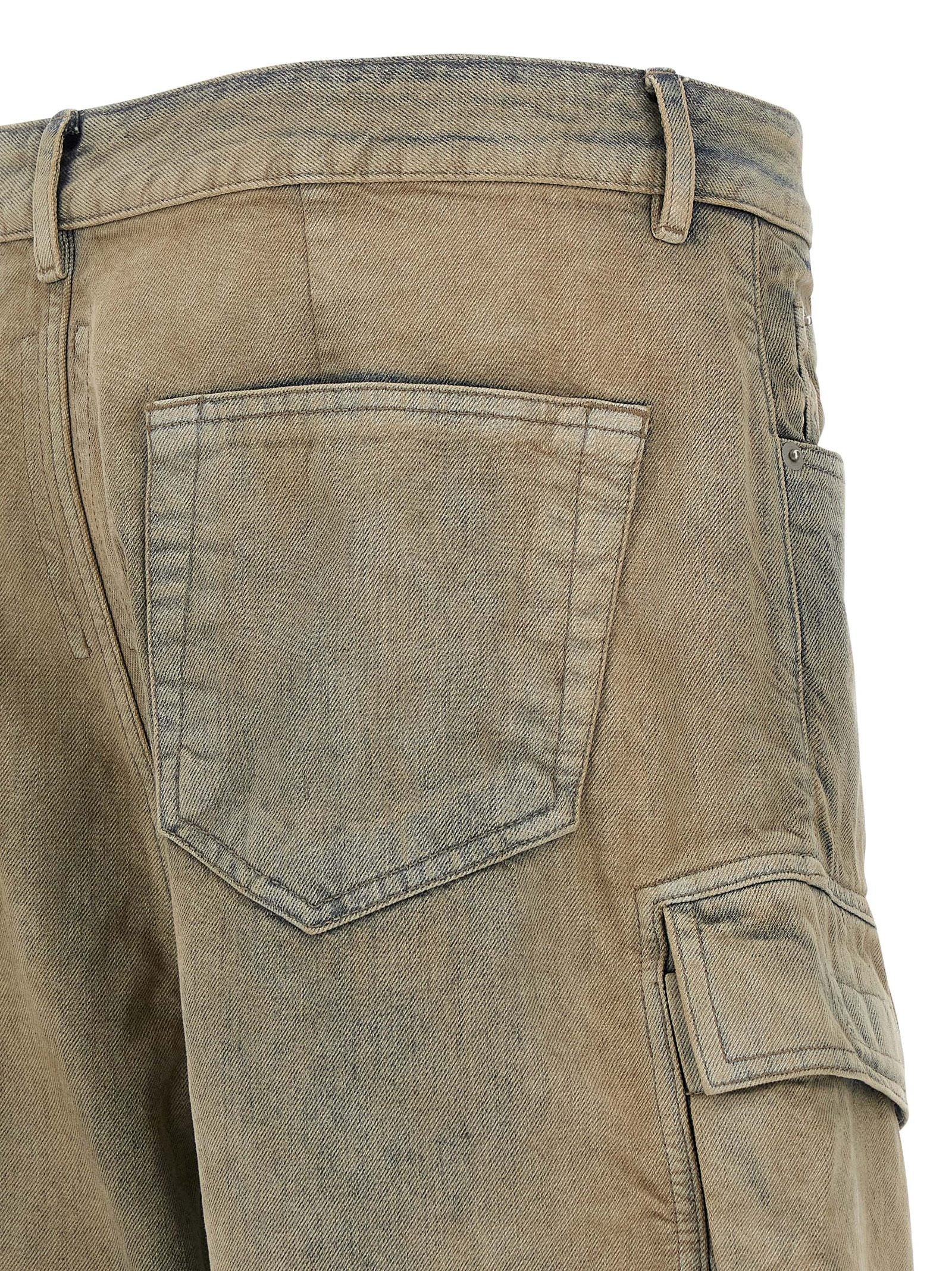 DRKSHDW Double Cargo Jeans Beige