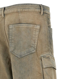 DRKSHDW Double Cargo Jeans Beige