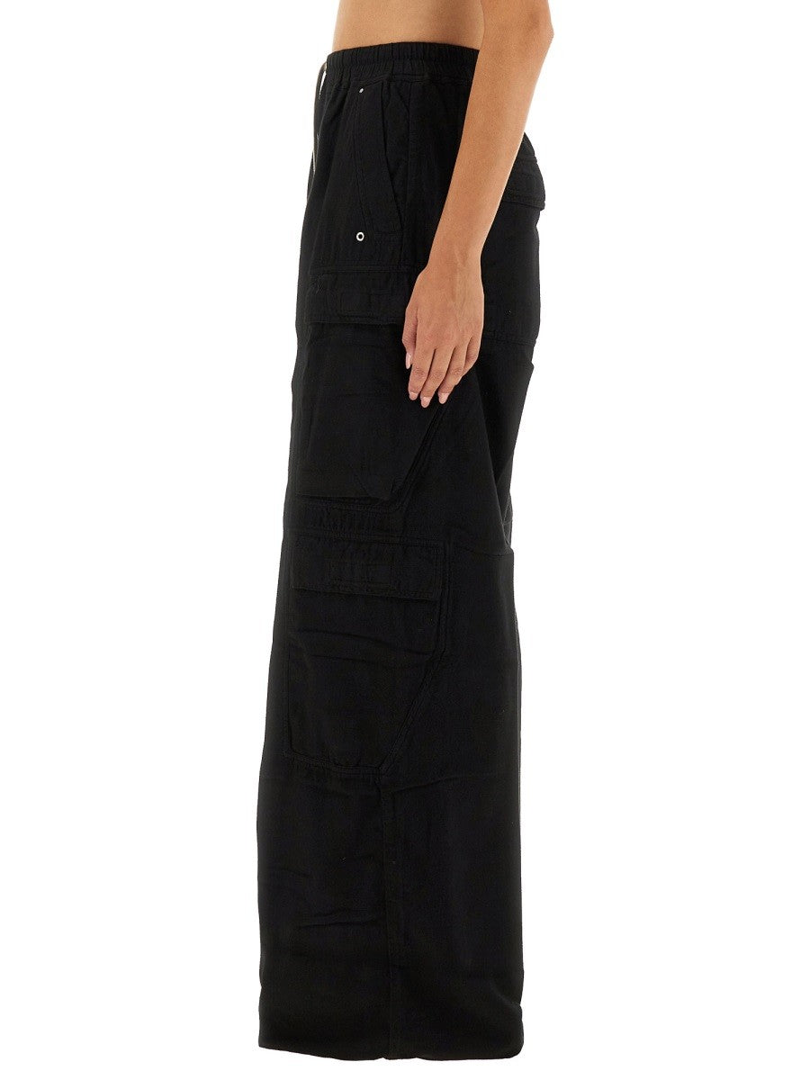 DRKSHDW Women's Double Cargo Jumbo Belas Pants Black, view 4