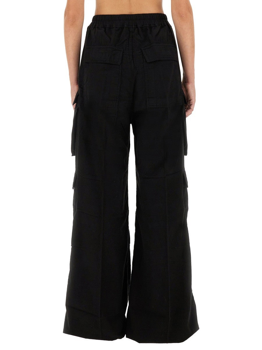 DRKSHDW Women's Double Cargo Jumbo Belas Pants Black, view 3