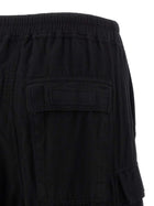 DRKSHDW Double Cargo Jumbo Belas Pants Black, view 4