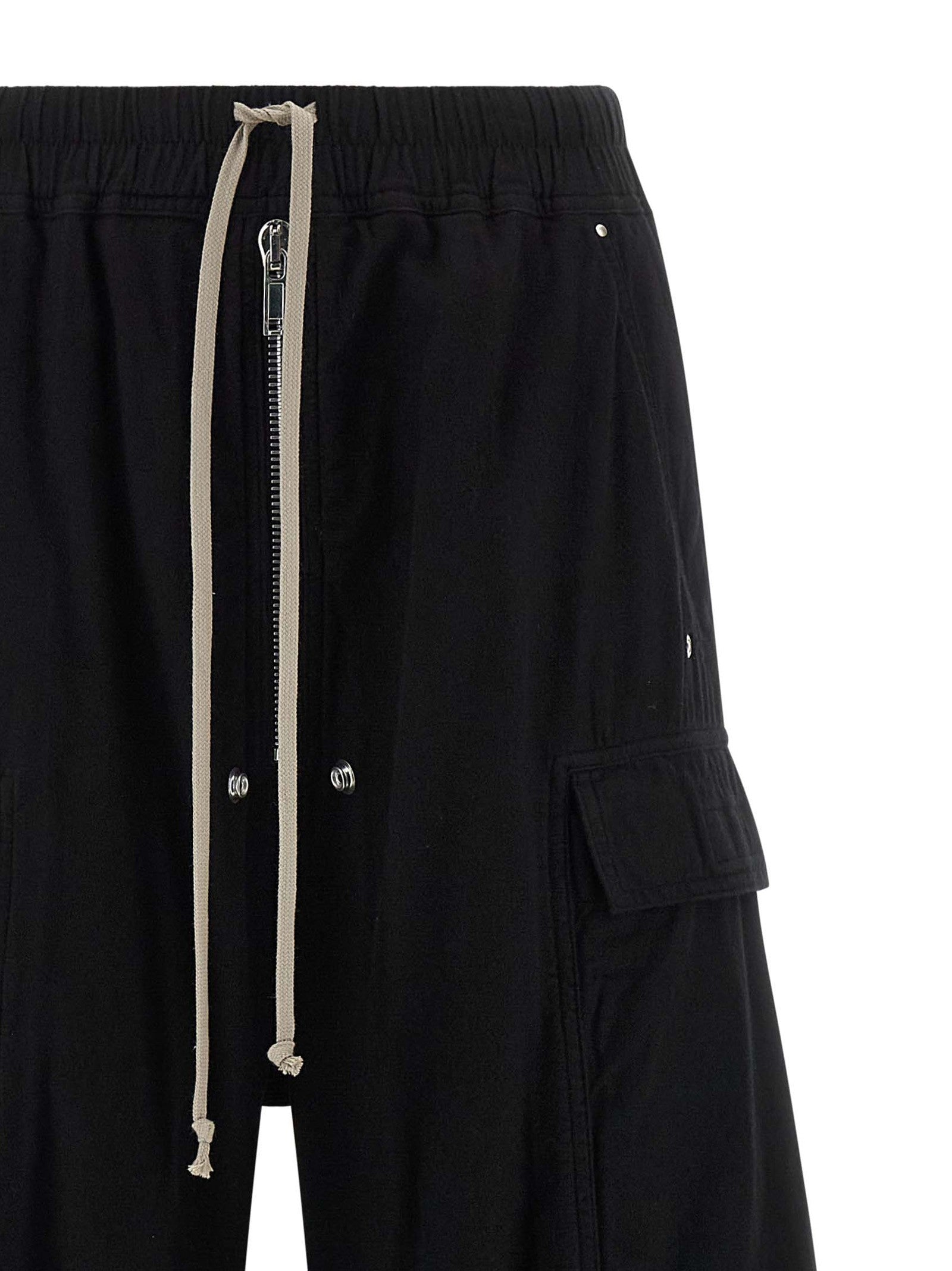 DRKSHDW Double Cargo Jumbo Belas Pants Black
