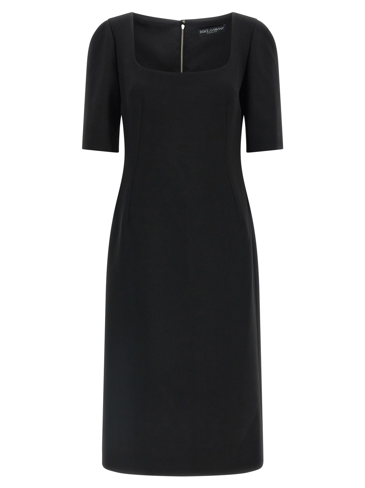 Dolce &amp; Gabbana Double Crêpe Dress Black
