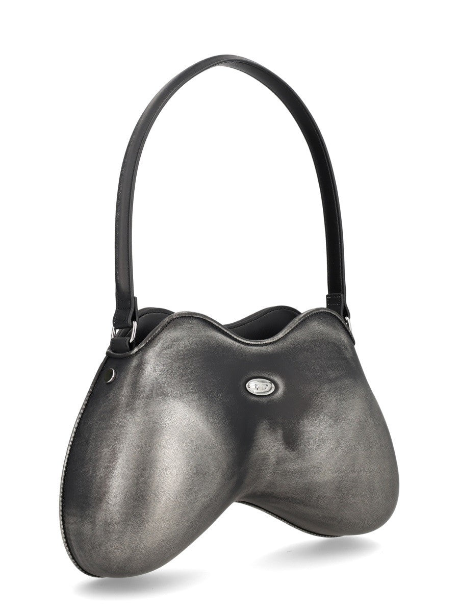 Diesel Women's Double Bag Silver Diesel