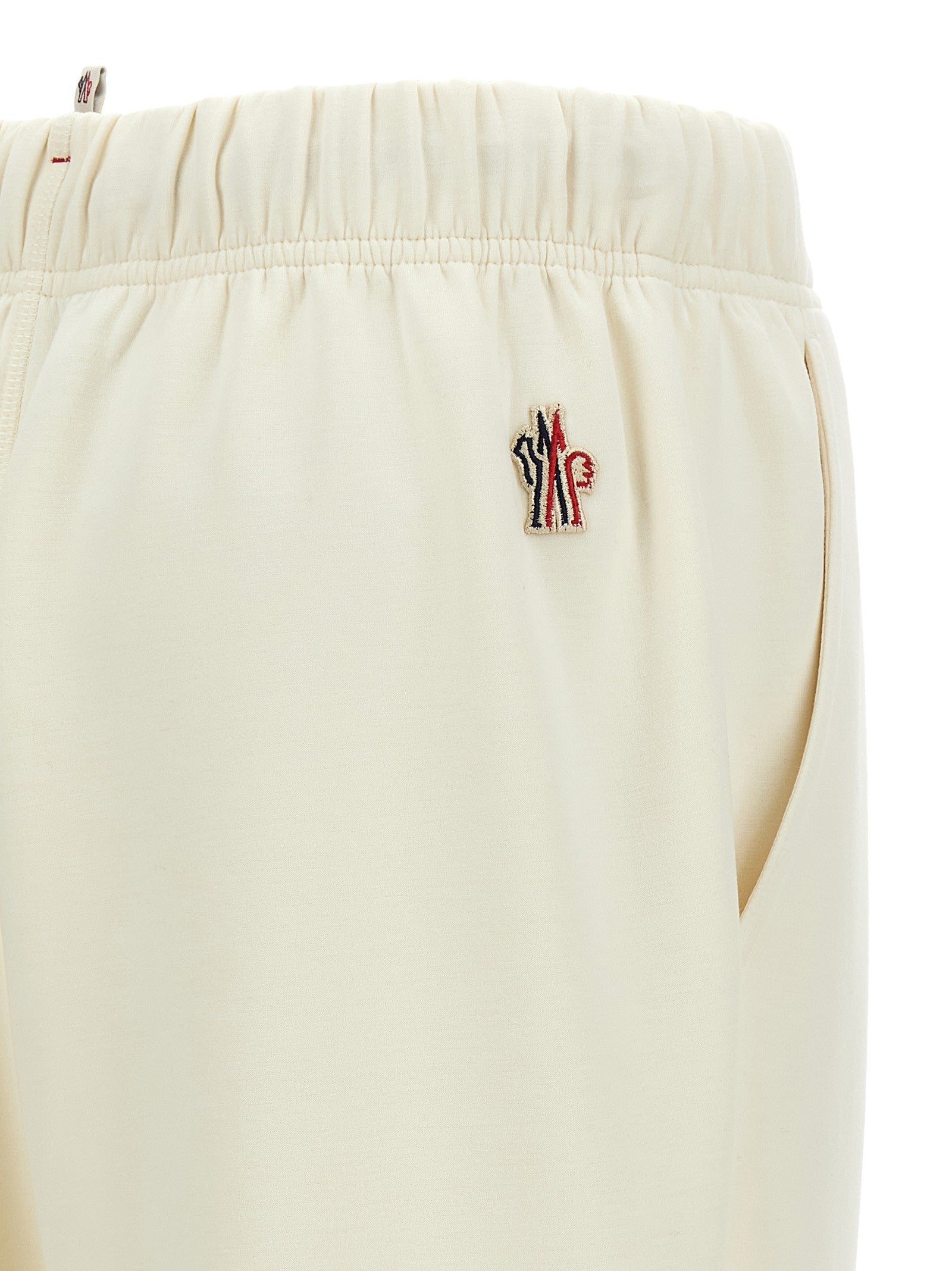 Moncler Grenoble Double Fabric Joggers White