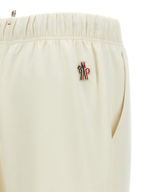 Moncler Grenoble Double Fabric Joggers White