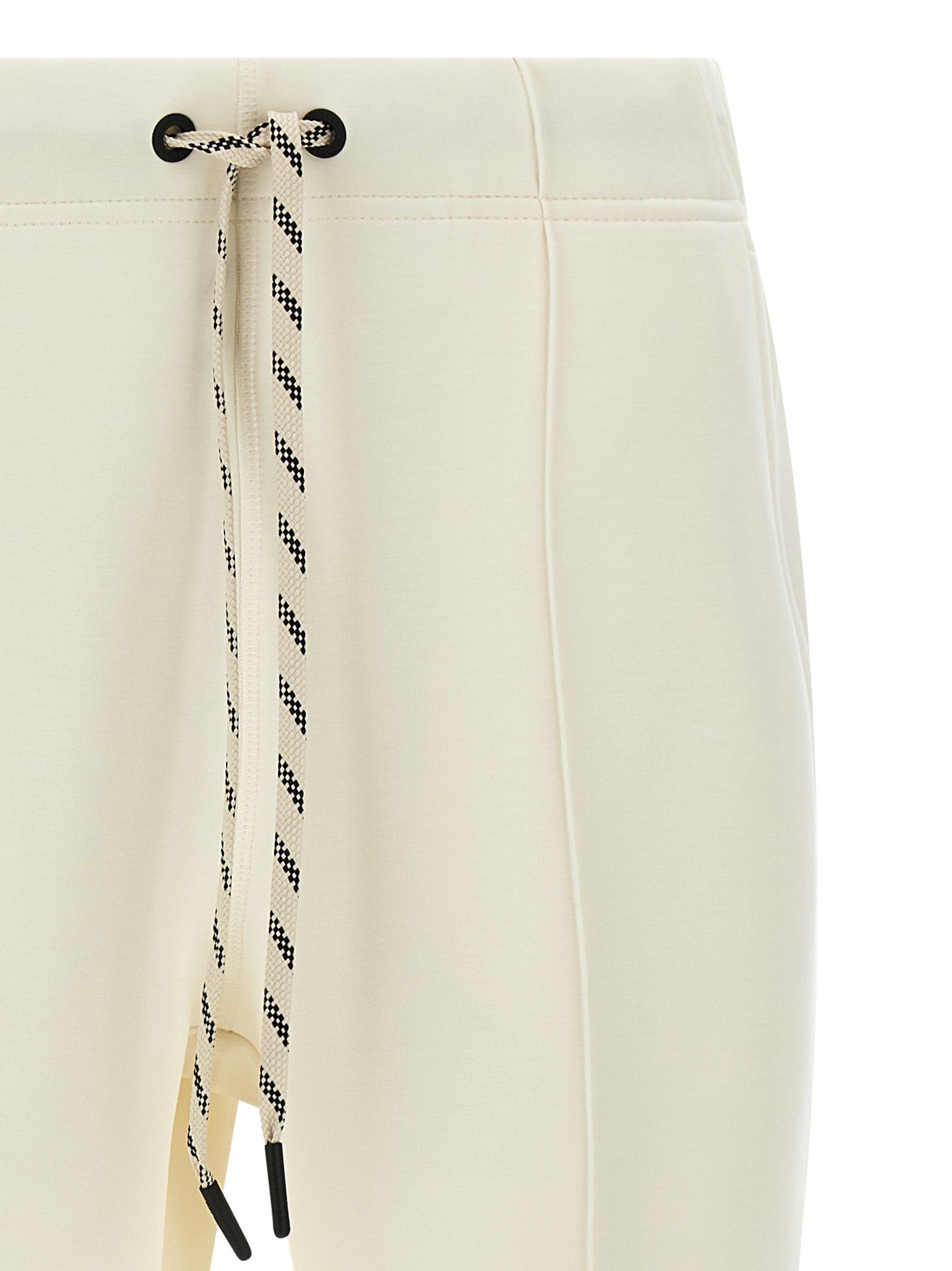 Moncler Grenoble Double Fabric Joggers White