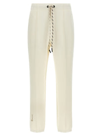 Moncler Grenoble Double Fabric Joggers White