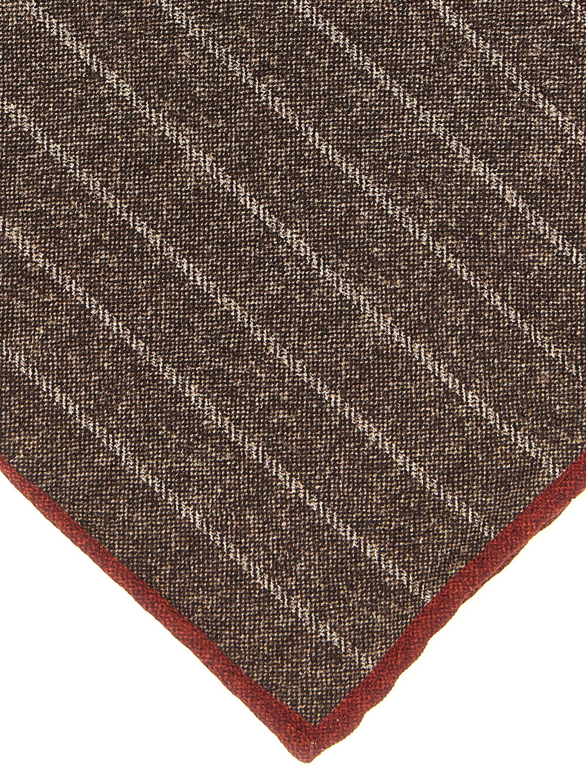 Brunello Cucinelli Double Face Pocket Clutch Brown, view 3