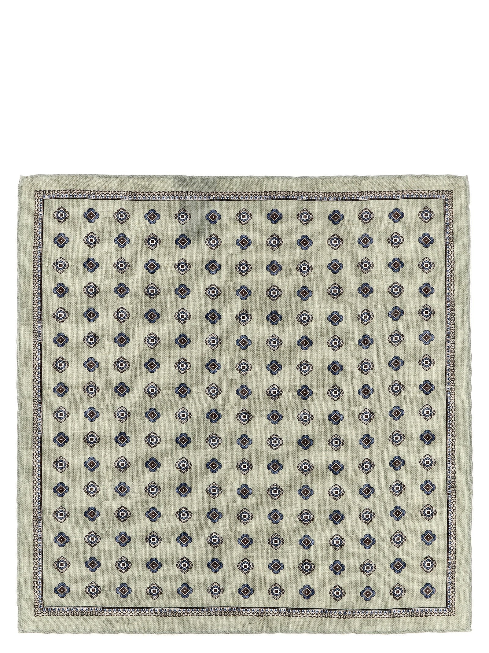 Brunello Cucinelli Double Face Pocket Clutch Gold