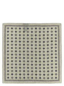 Brunello Cucinelli Double Face Pocket Clutch Gold