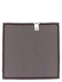 Brunello Cucinelli Double Face Pocket Clutch Gold