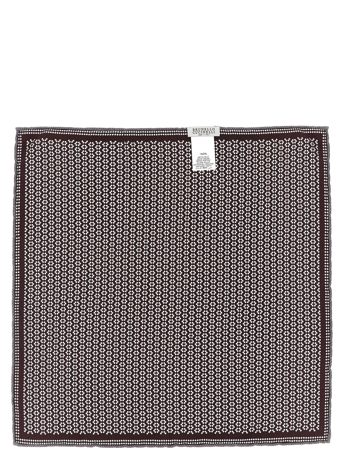 Brunello Cucinelli Double Face Pocket Clutch Gold, view 2