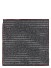 Brunello Cucinelli Double Face Pocket Clutch Grey