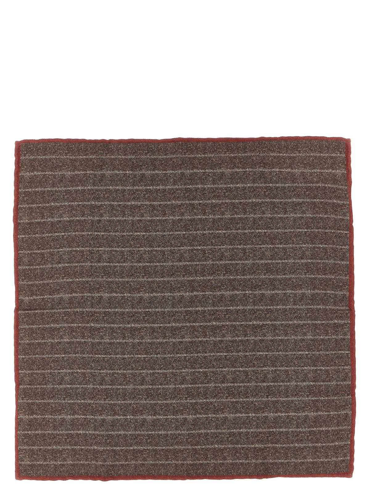 Brunello Cucinelli Double Face Pocket Clutch Brown