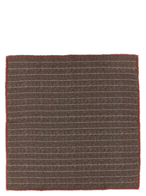 Brunello Cucinelli Double Face Pocket Clutch Brown