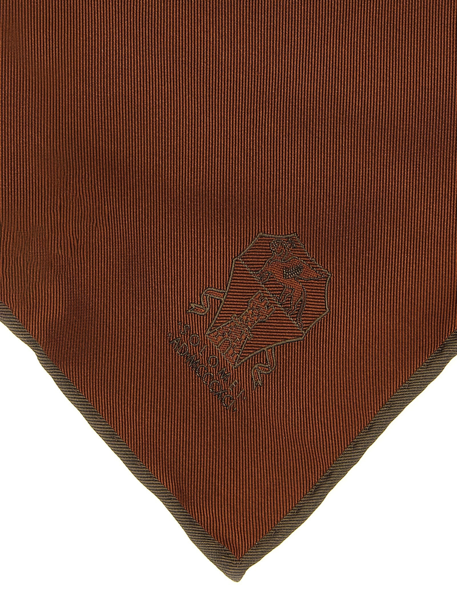 Brunello Cucinelli Double Face Pocket Clutch Brown