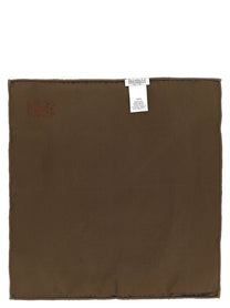 Brunello Cucinelli Double Face Pocket Clutch Brown