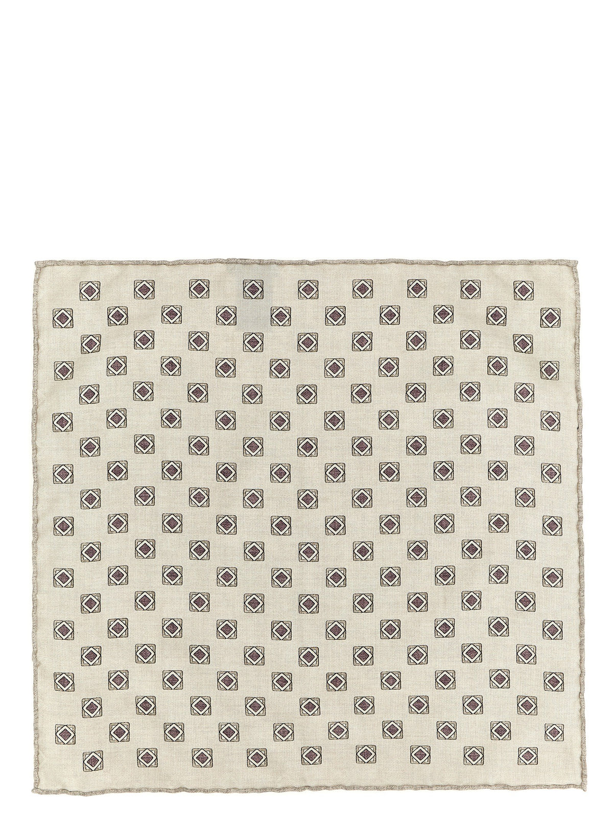 Brunello Cucinelli Double Face Pocket Clutch Gold