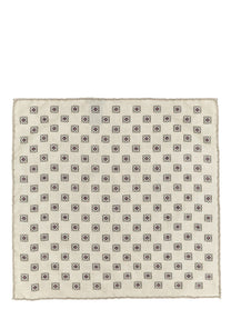 Brunello Cucinelli Double Face Pocket Clutch Gold