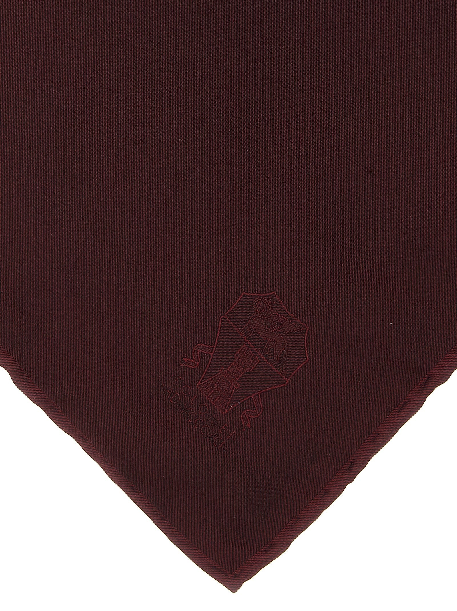 Brunello Cucinelli Double Face Pocket Clutch Red