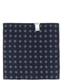 Brunello Cucinelli Double Face Pocket Clutch Gold