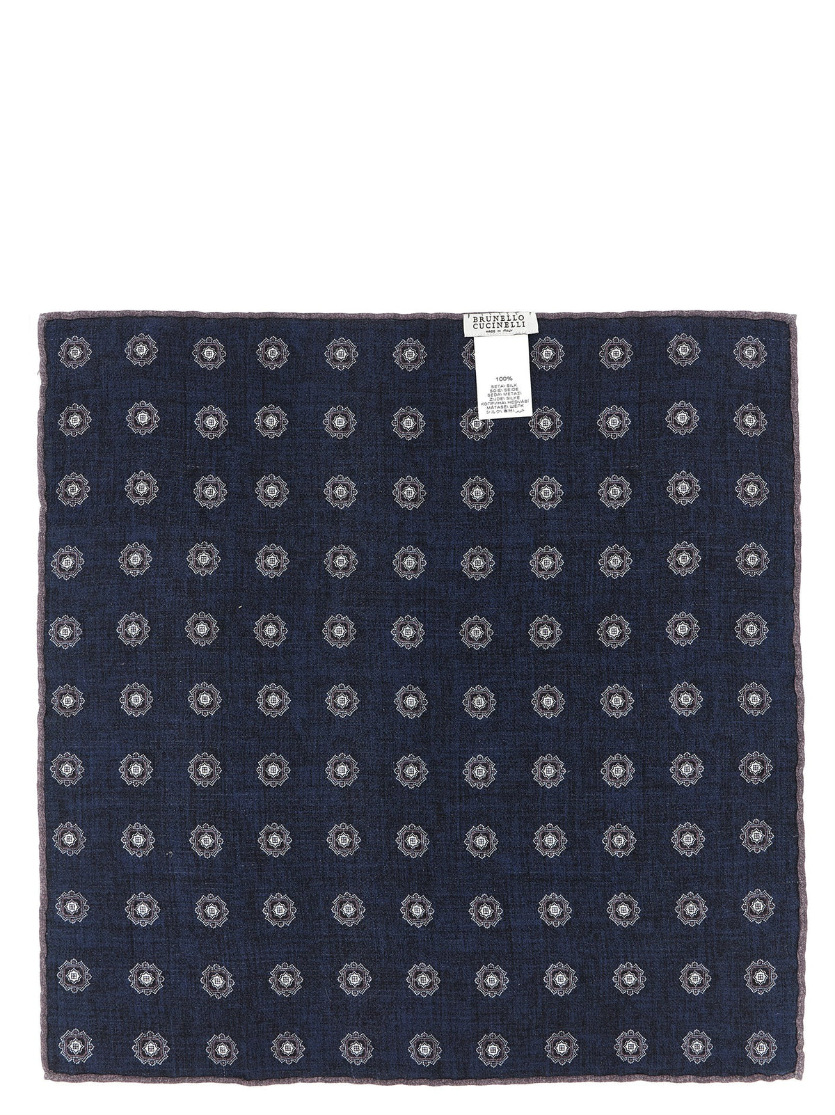 Brunello Cucinelli Double Face Pocket Clutch Gold, view 2