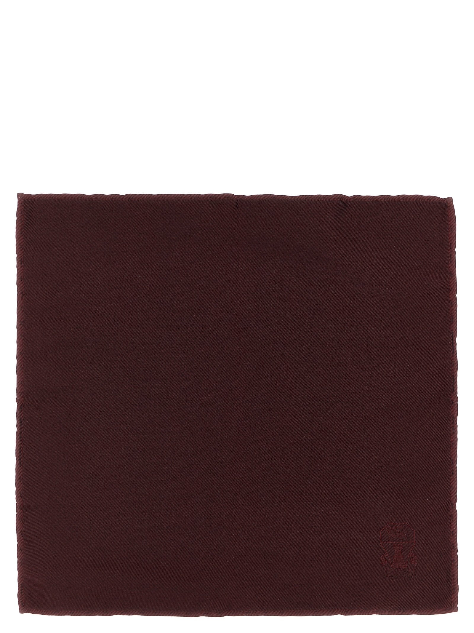 Brunello Cucinelli Double Face Pocket Clutch Red