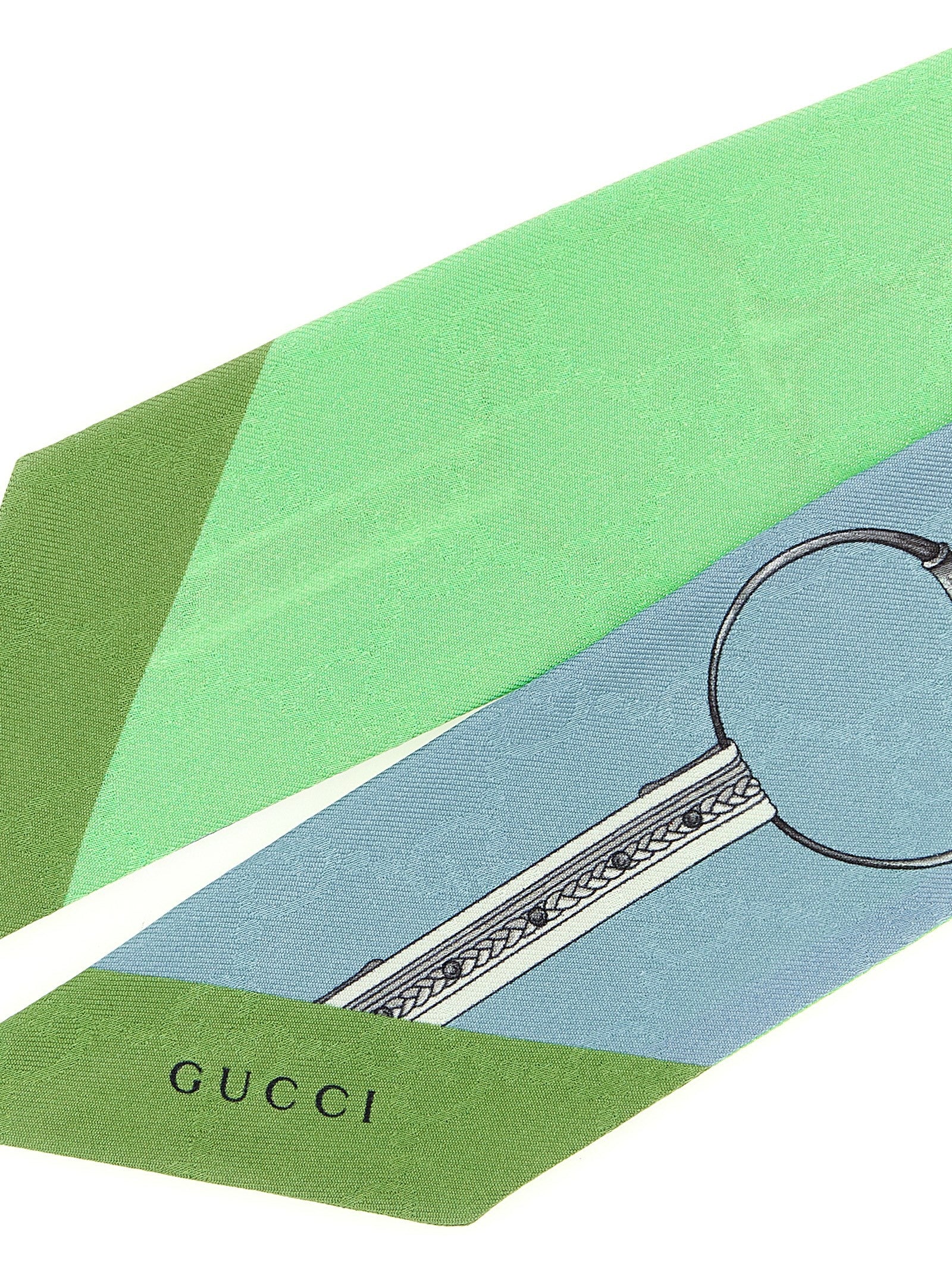 Gucci Double Face Silk Ribbon Gold