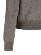 Maison Kitsuné Double Fox Head Cardigan Grey