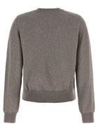 Maison Kitsuné Double Fox Head Cardigan Grey