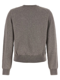 Maison Kitsuné Double Fox Head Cardigan Grey