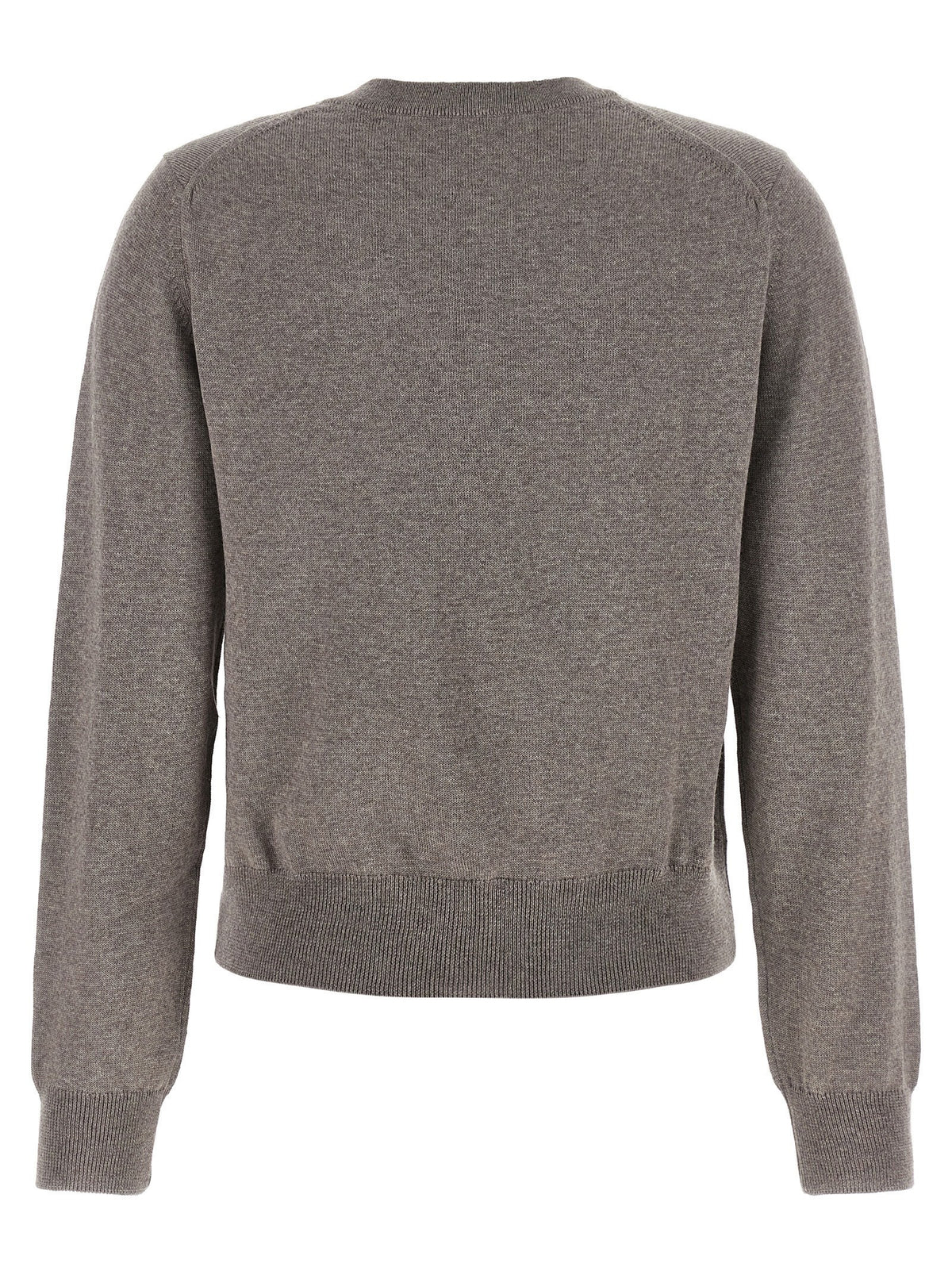 Maison Kitsuné Double Fox Head Cardigan Grey