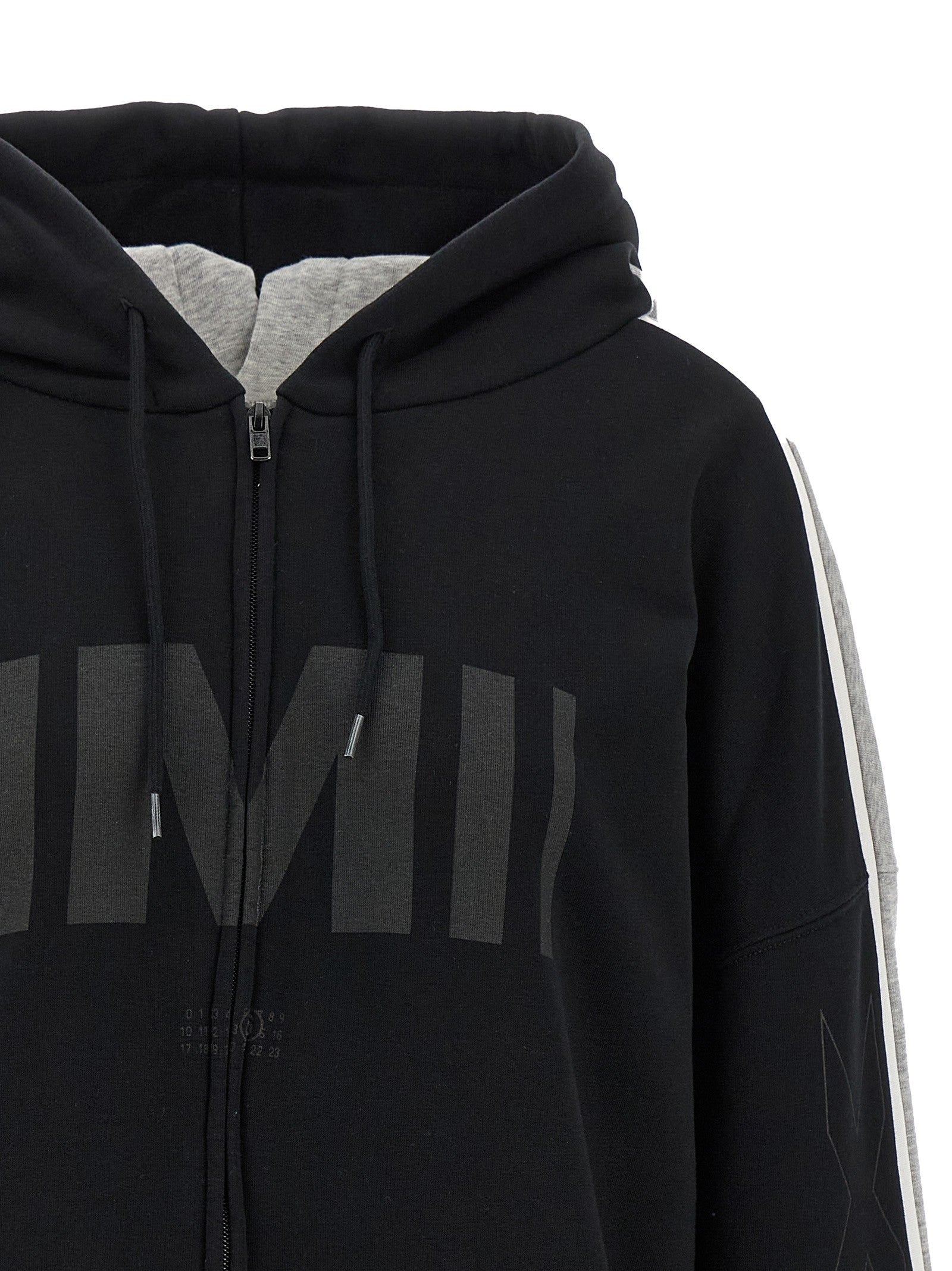 MM6 Maison Margiela Double Front Hoodie Gold