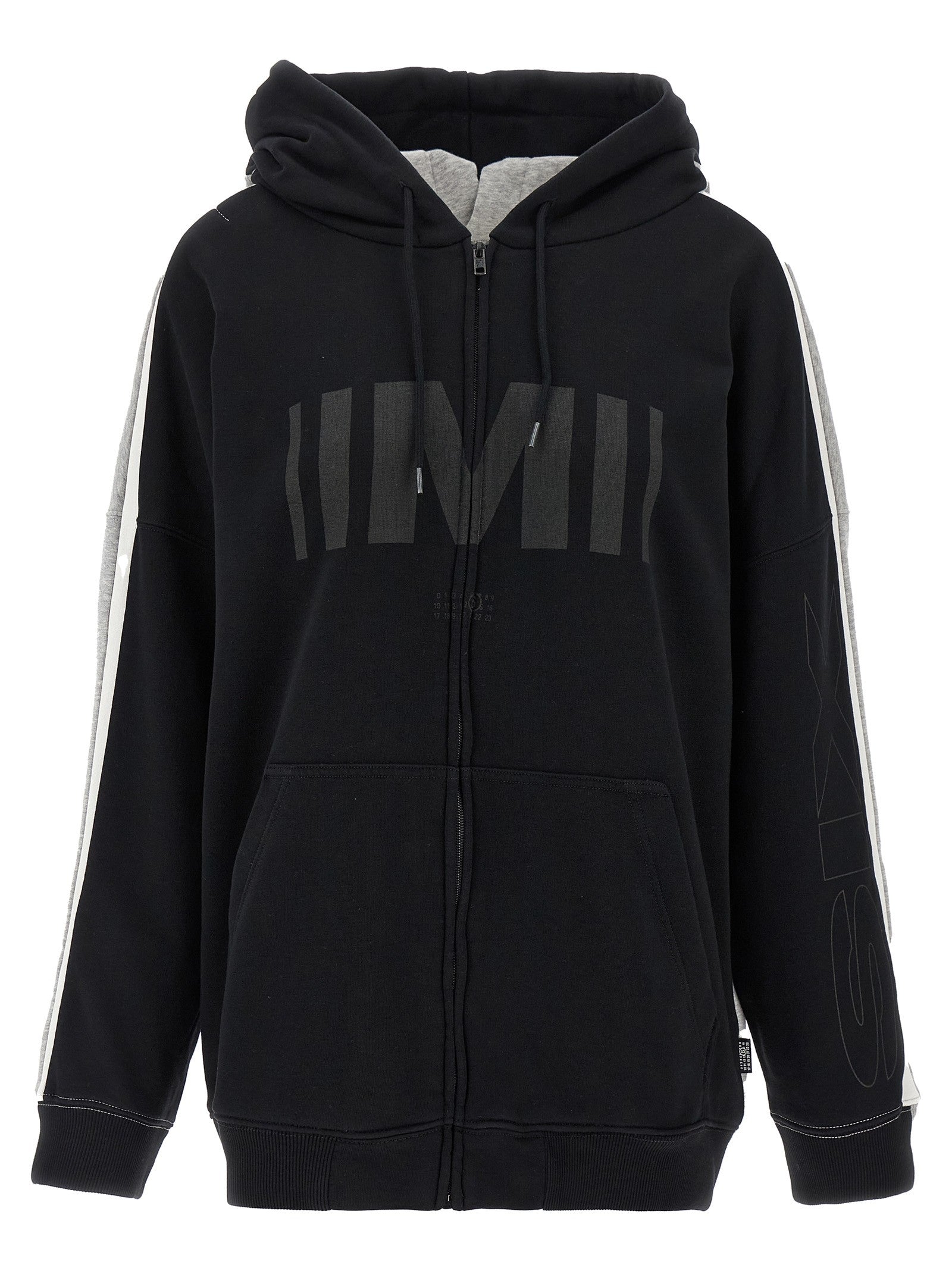 MM6 Maison Margiela Double Front Hoodie Gold