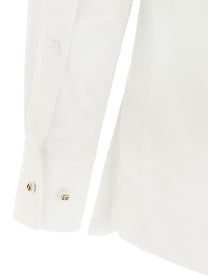Gucci Double Embroidery Shirt White