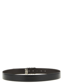 Ferragamo Double Gancini Reversible Belt Gold