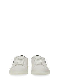 Ferragamo Men's Double Gancini Sneaker White